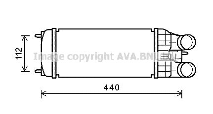 AVA QUALITY COOLING Starpdzesētājs PE4361